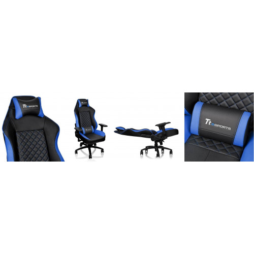 Игровое кресло Tt eSPORTS   GT Comfort GTC 500         [GC-GTC-BLLFDL-01] black/blue